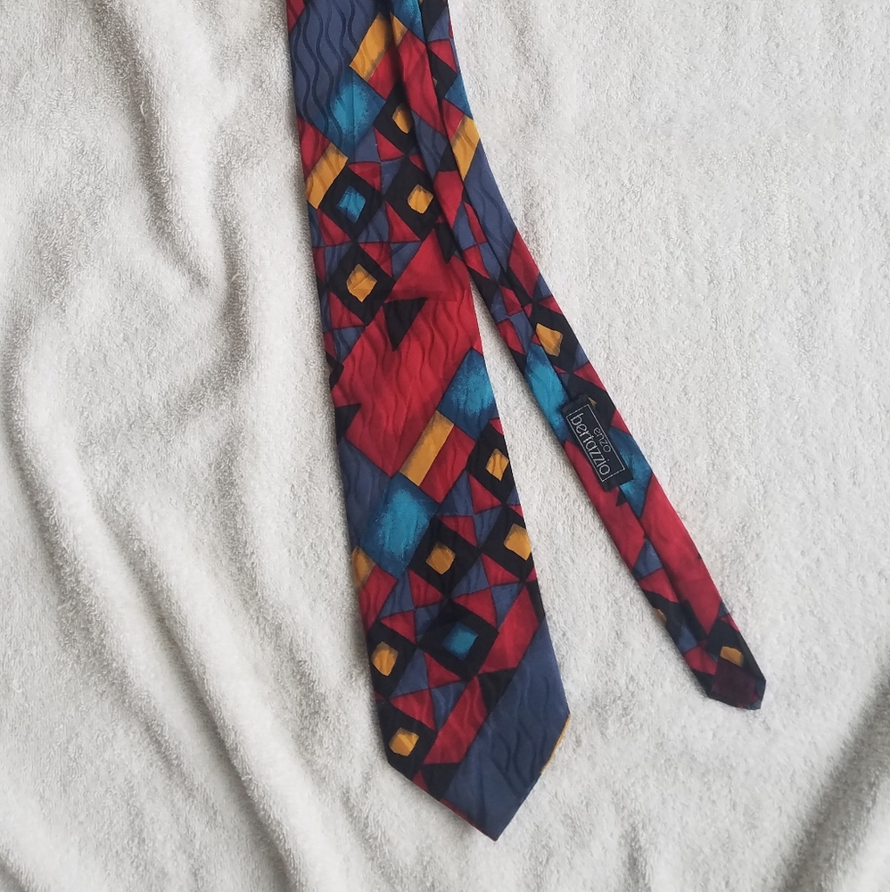 Enzo Bertazzio 100% Silk Tie
